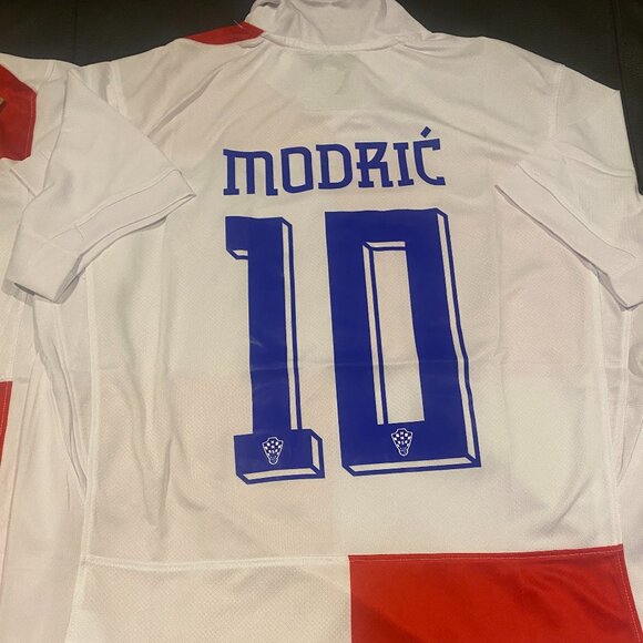 NIKE CROATIA Nat'l Team LUKA MODRIC WORLD CUP Men's JERSEY All Sizes - Picture 3 of 8